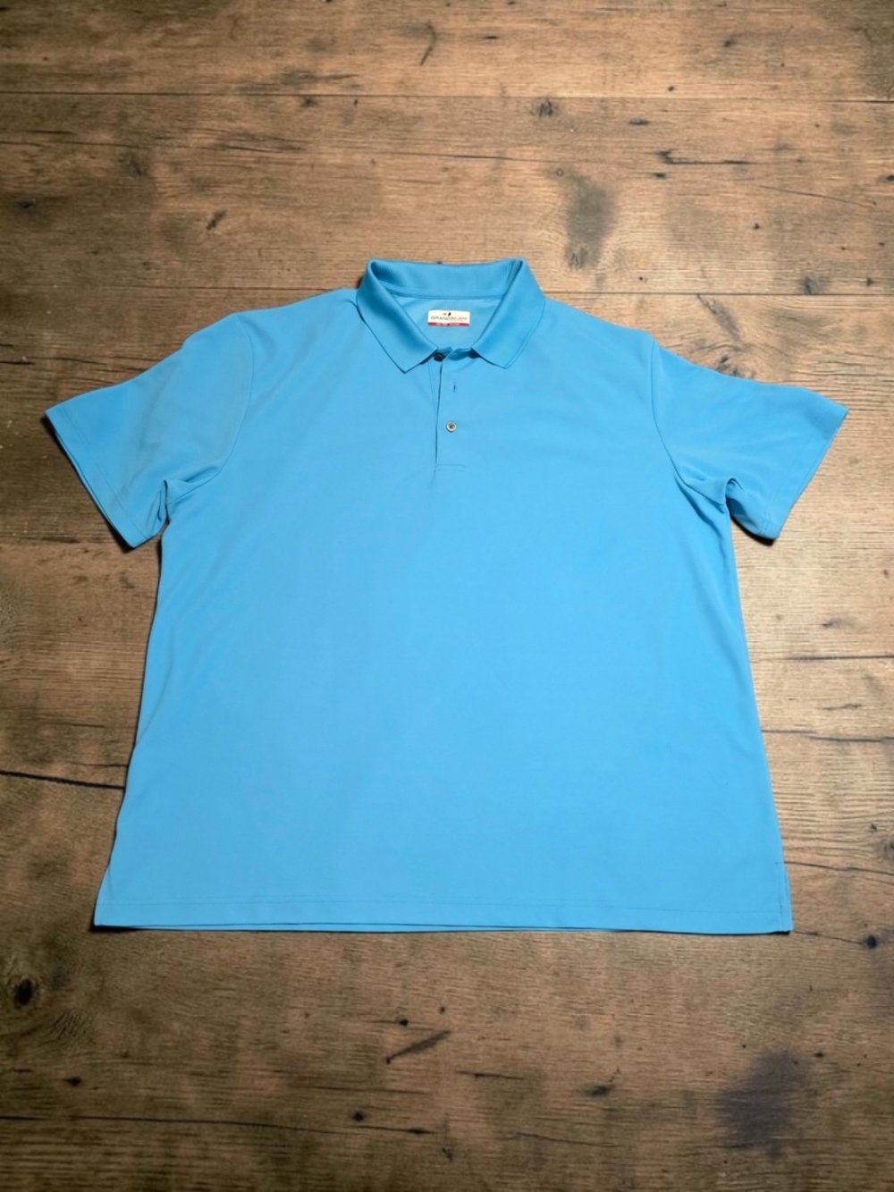 Classic Light Blue Men's Polo Shirt